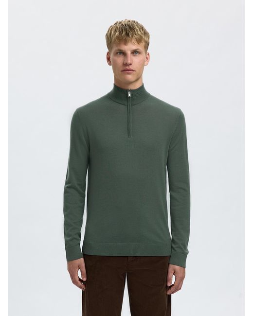 SELECTED Pullover Slhtray in Green für Herren