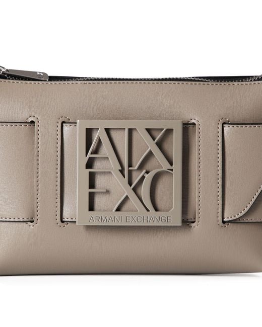ARMANI EXCHANGE Metallic Schultertasche Susie
