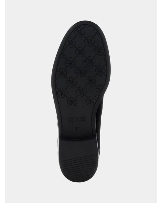 Guess Black Mokassin