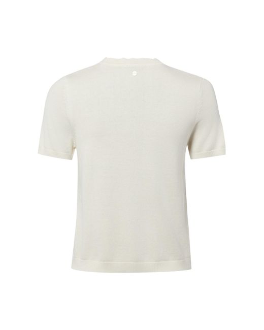 Zero White Strickshirt