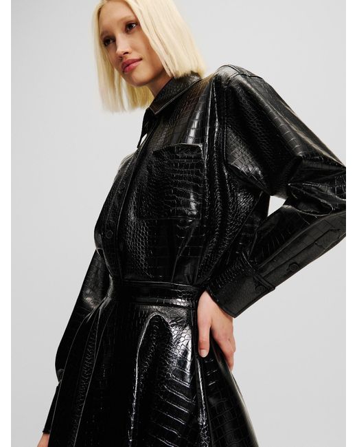 Karl Lagerfeld Black Bluse