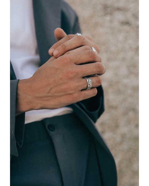 Haze & Glory Ring in Gray für Herren