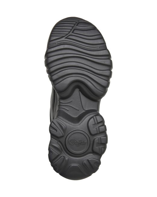 Buffalo Black Sneaker Bliss