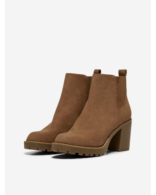 ONLY Brown Chelsea Boots Onlbarbara