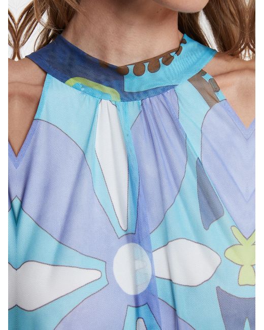 Ana Alcazar Blue Kleid Wemonti
