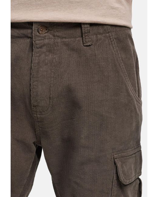 INDICODE Cargoshorts Monroe in Gray für Herren