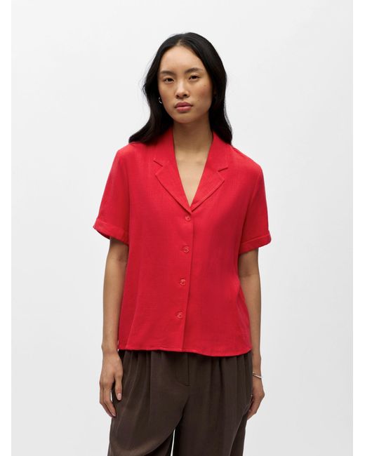 Object Red Bluse Objsanne