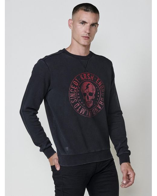 Koröshi Pullover in Blue für Herren
