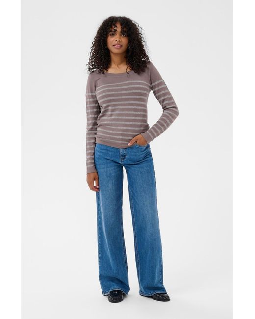 Kaffe Gray Pullover Kalizz