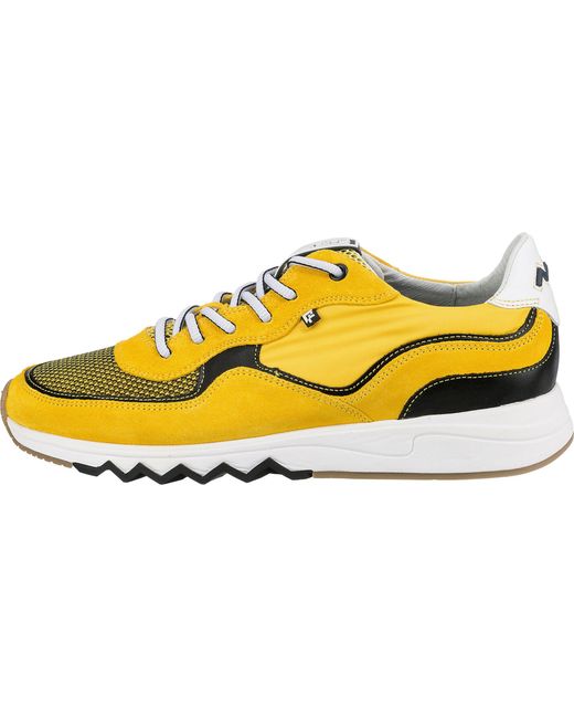 Floris Van Bommel Sneaker 'nineti' in Gelb für Herren - Lyst