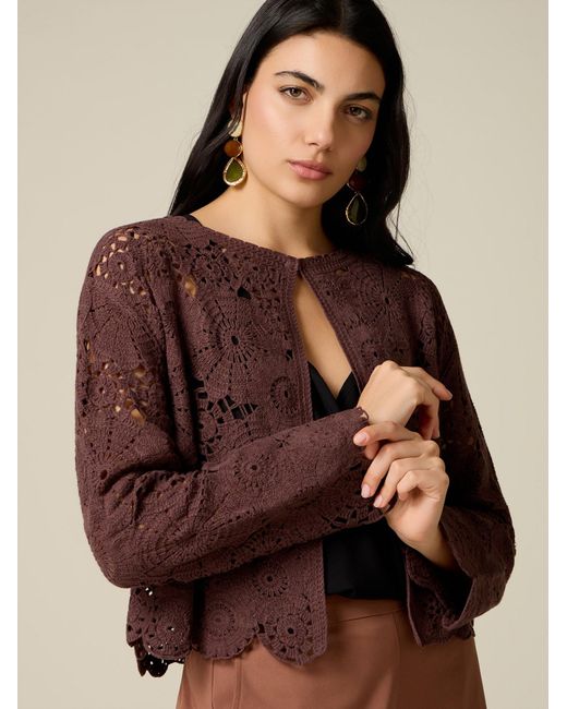 Oltre Red Pullover