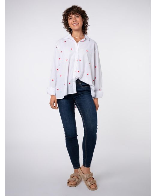 Sublevel White Bluse