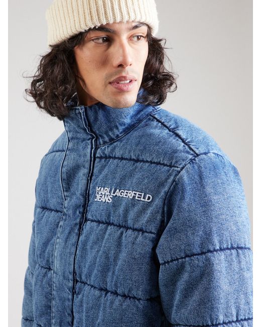 Karl Lagerfeld Blue Jacke