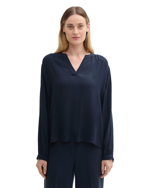 Tom Tailor Blue Bluse