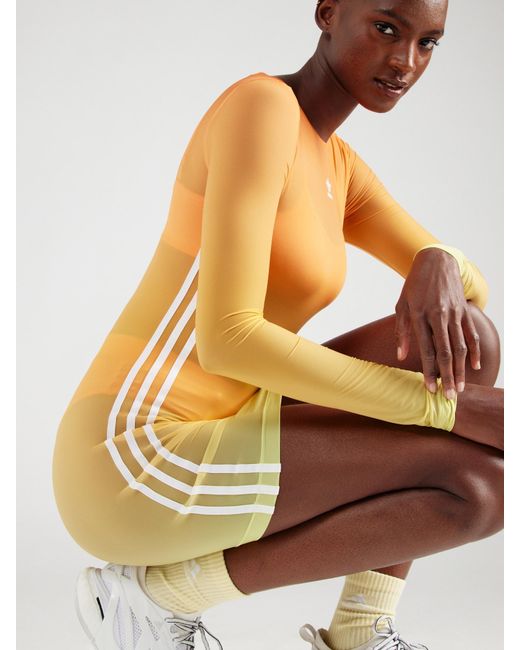 Adidas Originals Yellow Kleid
