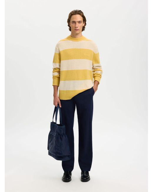 SELECTED Pullover in Yellow für Herren