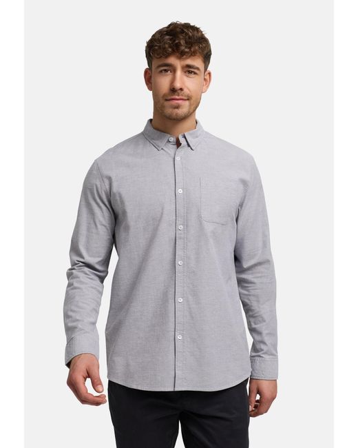 JEFF Hemd Silvwin in Gray für Herren