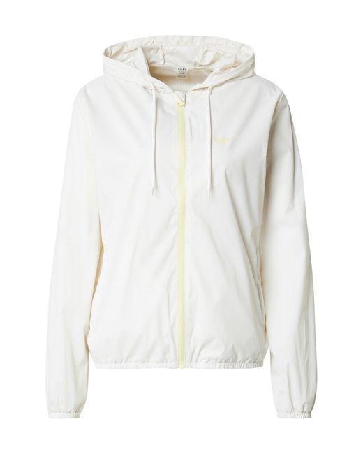 Roxy White Trainingsjacke 'Move Free Windb'