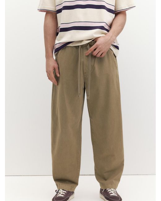 Pull&Bear Hose in Natural für Herren