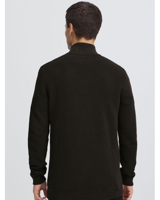 Solid Strickjacke Valencia in Black für Herren