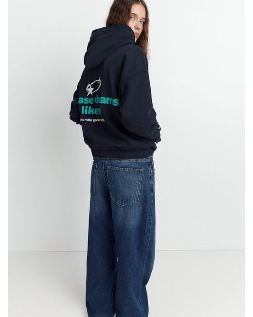 Pull&Bear Blue Lyocell