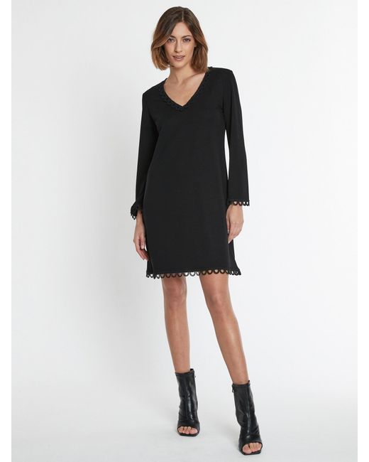 Ana Alcazar Black Kleid 'Sipela'