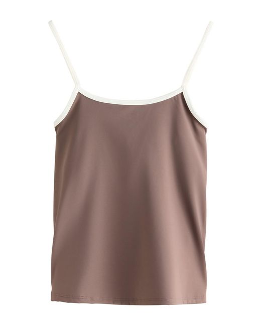 Self Brown Top
