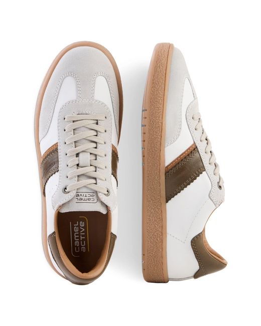 Camel Active Sneaker Mit Farbigen Designelementen in White für Herren