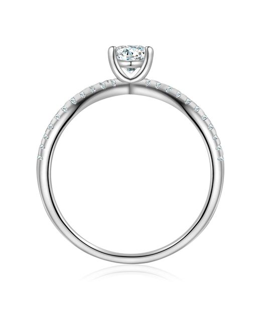 Trilani White Ring