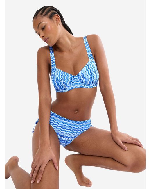 Triumph Blue Bügel-Bikini-Top Label Mix & Match Summer