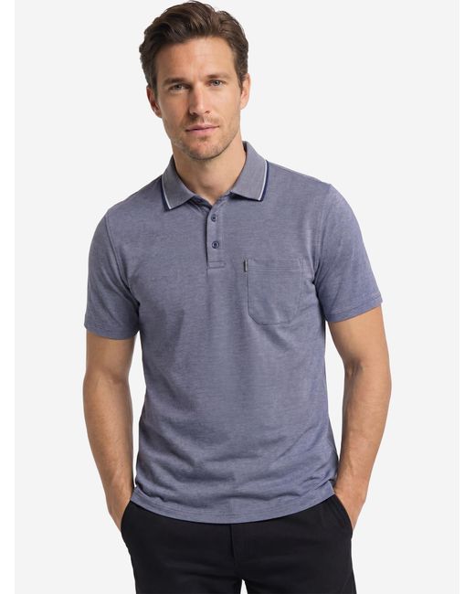 CASA MODA Shirt Basic in Blue für Herren