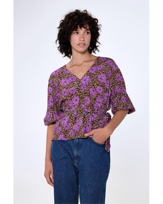 ALIGNE Red Bluse 'guava'