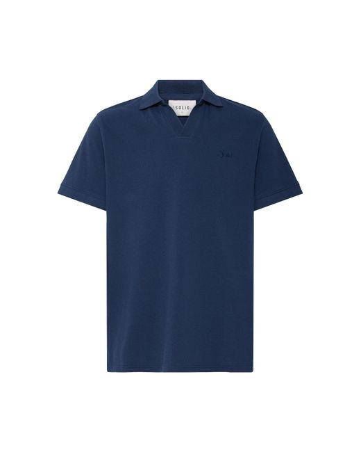 Solid Poloshirt Sdbetova in Blue für Herren