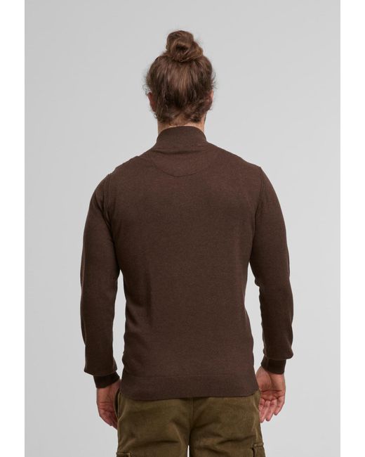 INDICODE Pullover Lilamos in Brown für Herren