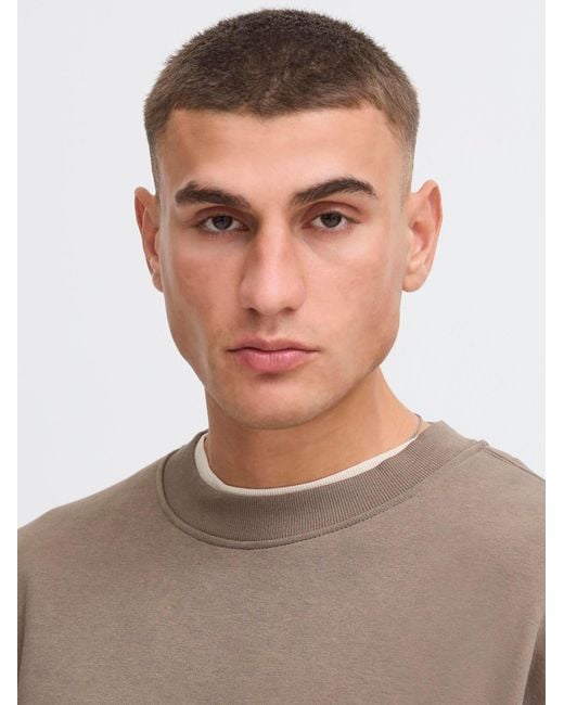 Solid Sweatshirt Lenz in Brown für Herren
