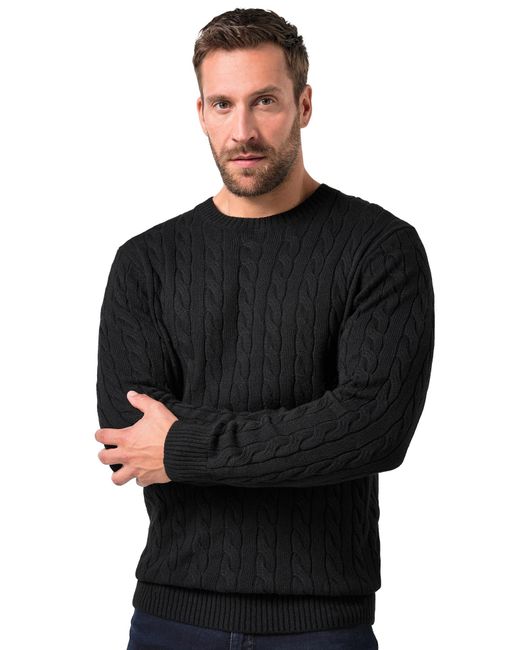 JP1880 Pullover in Black für Herren