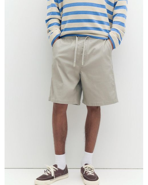 Pull&Bear Shorts in Gray für Herren
