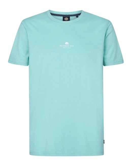 Petrol Industries T-Shirt Surfside in Blue für Herren