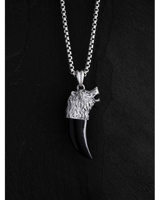 REYTEL Anhänger Bear Claw in Metallic für Herren