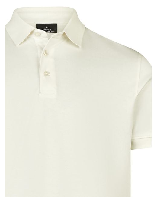 RAGMAN Shirt Basic in White für Herren