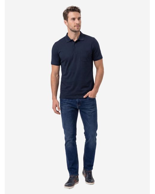 RAGMAN Shirt Basic in Blue für Herren