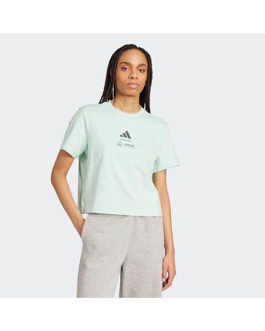 Adidas Originals Blue Shirt 'Mercedes