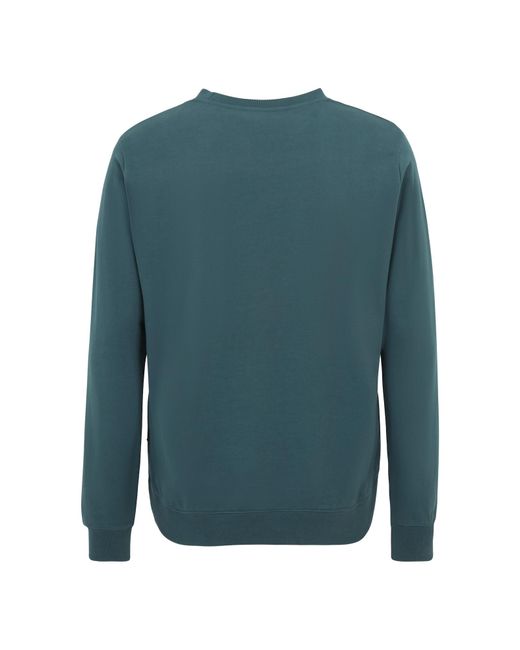 Oldskull Sweatshirt Plain Basic in Green für Herren