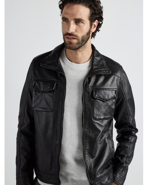 JCC Lederjacke in Black für Herren