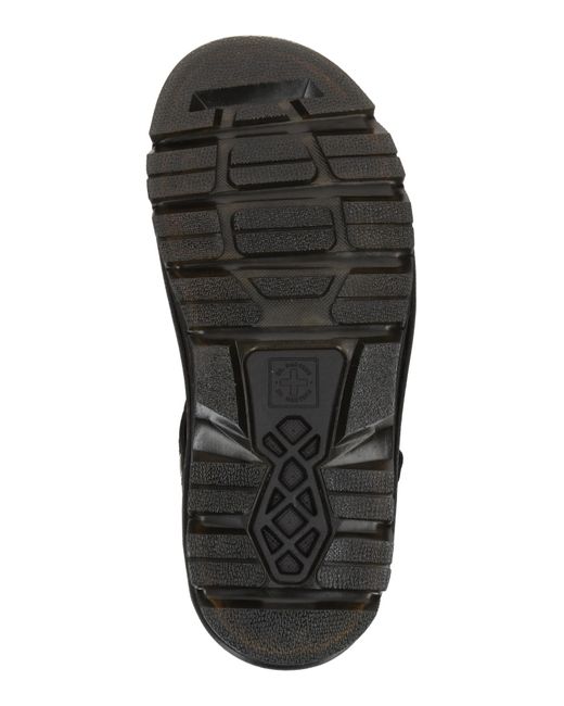 Dr. Martens Black Pantoletten Zebzag