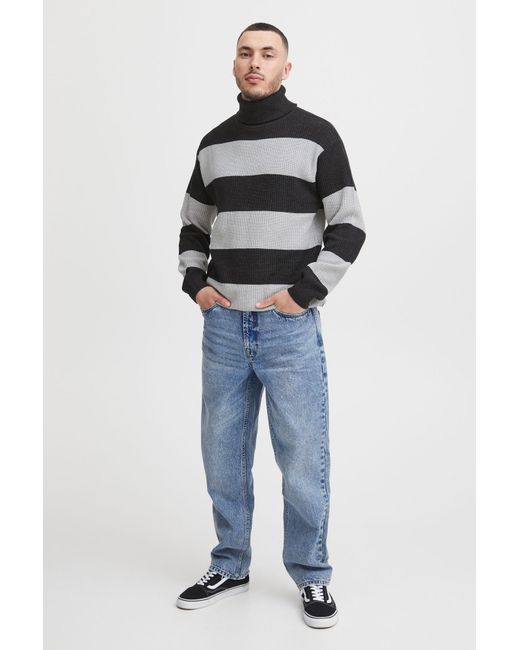 Solid Pullover Serge in Black für Herren