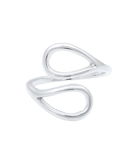 Elli Jewelry White Ring Tropfen