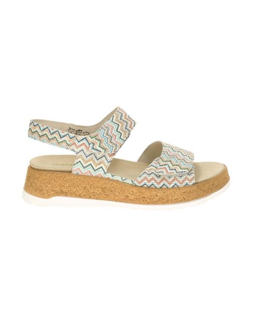 Waldläufer Metallic Sandale Libby