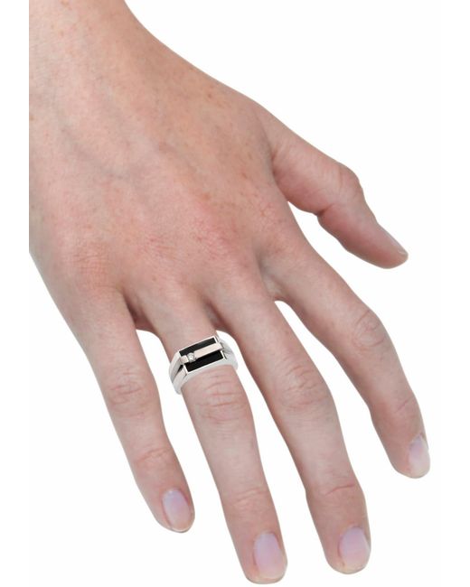 Firetti Silberring in Multicolor für Herren