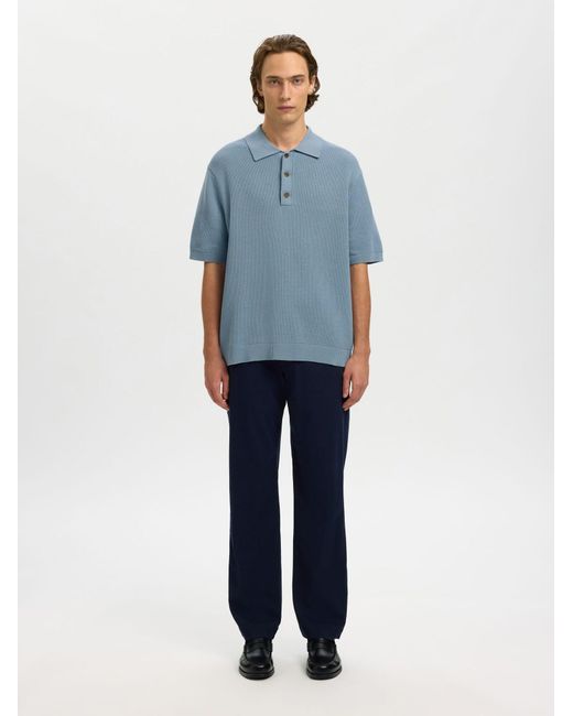 SELECTED Shirt Slhdane in Blue für Herren